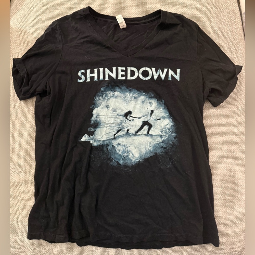 Black Shinedown Graphic T-Shirt
